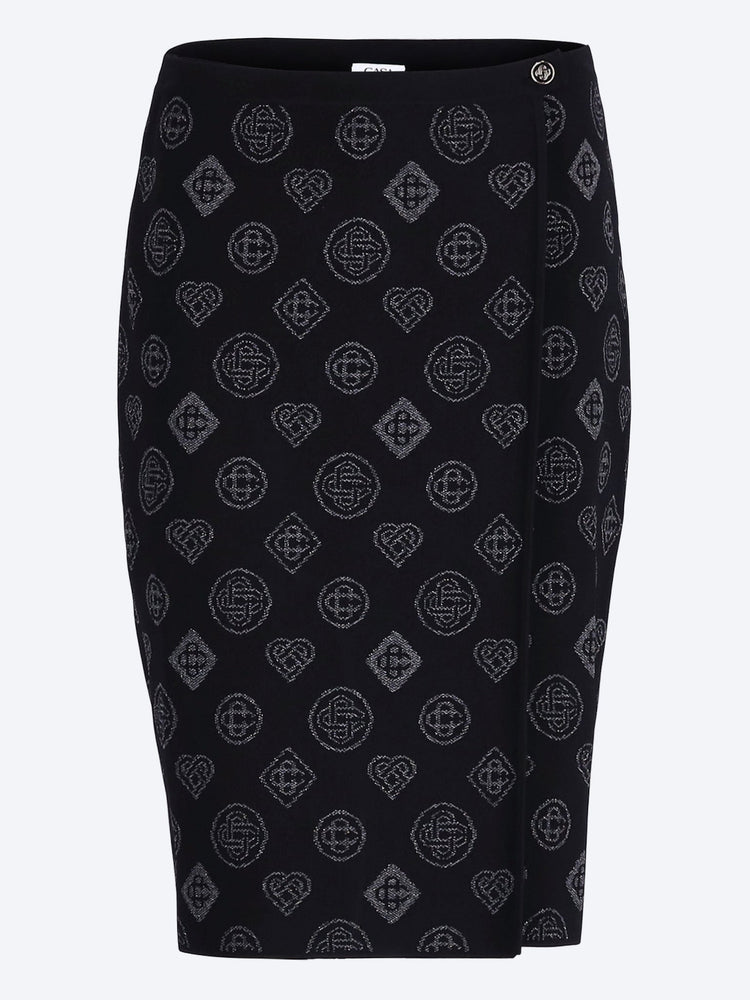 City jacquard skirt 1