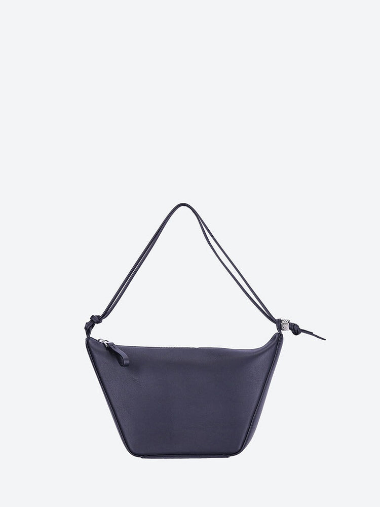 Hamac hobo mini classique en cuir de veau 1