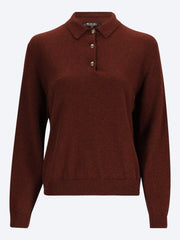 Classic cashmere polo ref:
