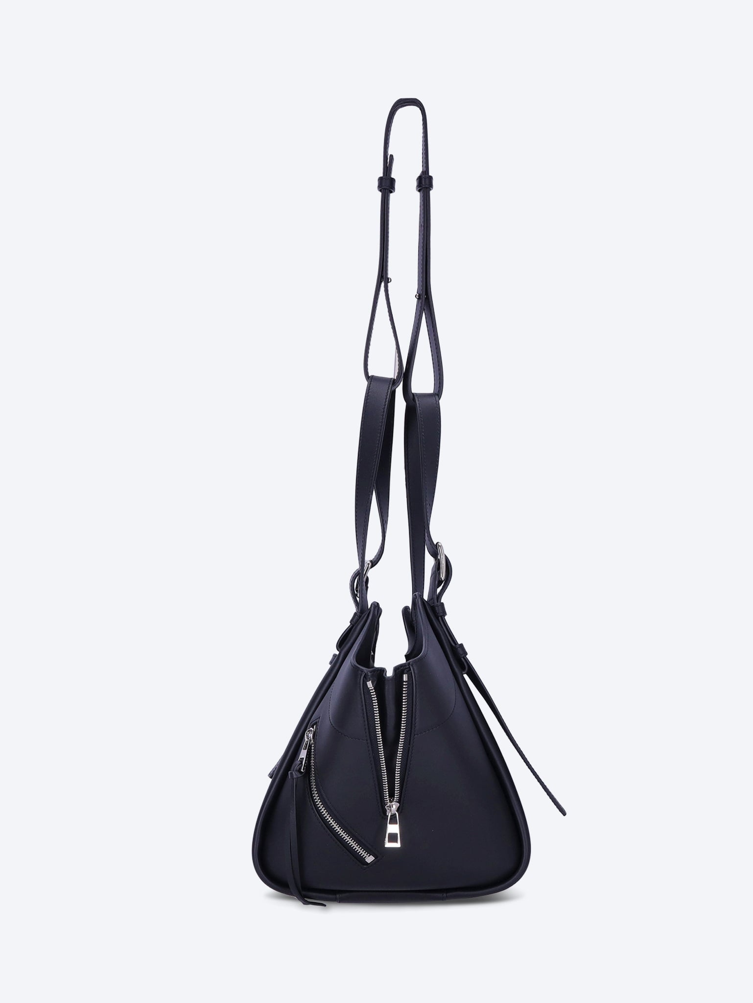 Classic leather hammock flip bag 3