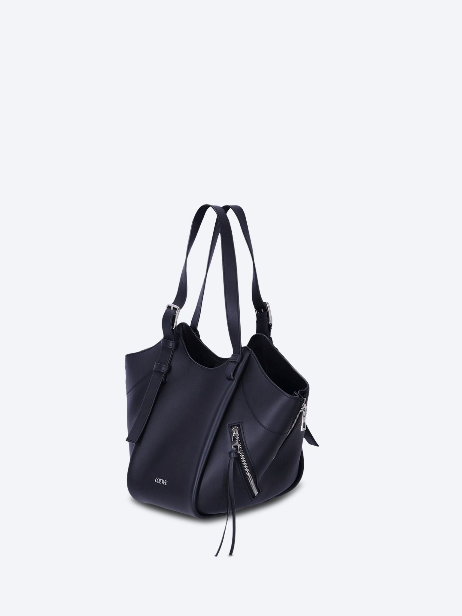 Classic leather hammock flip bag 2