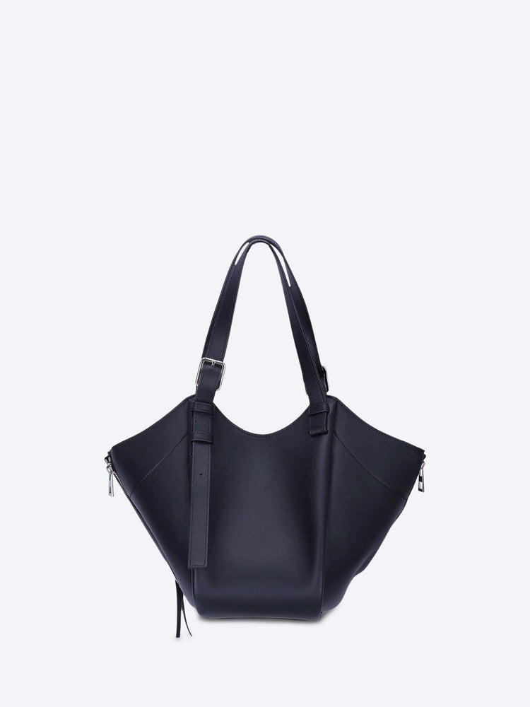 Classic leather hammock flip bag 5