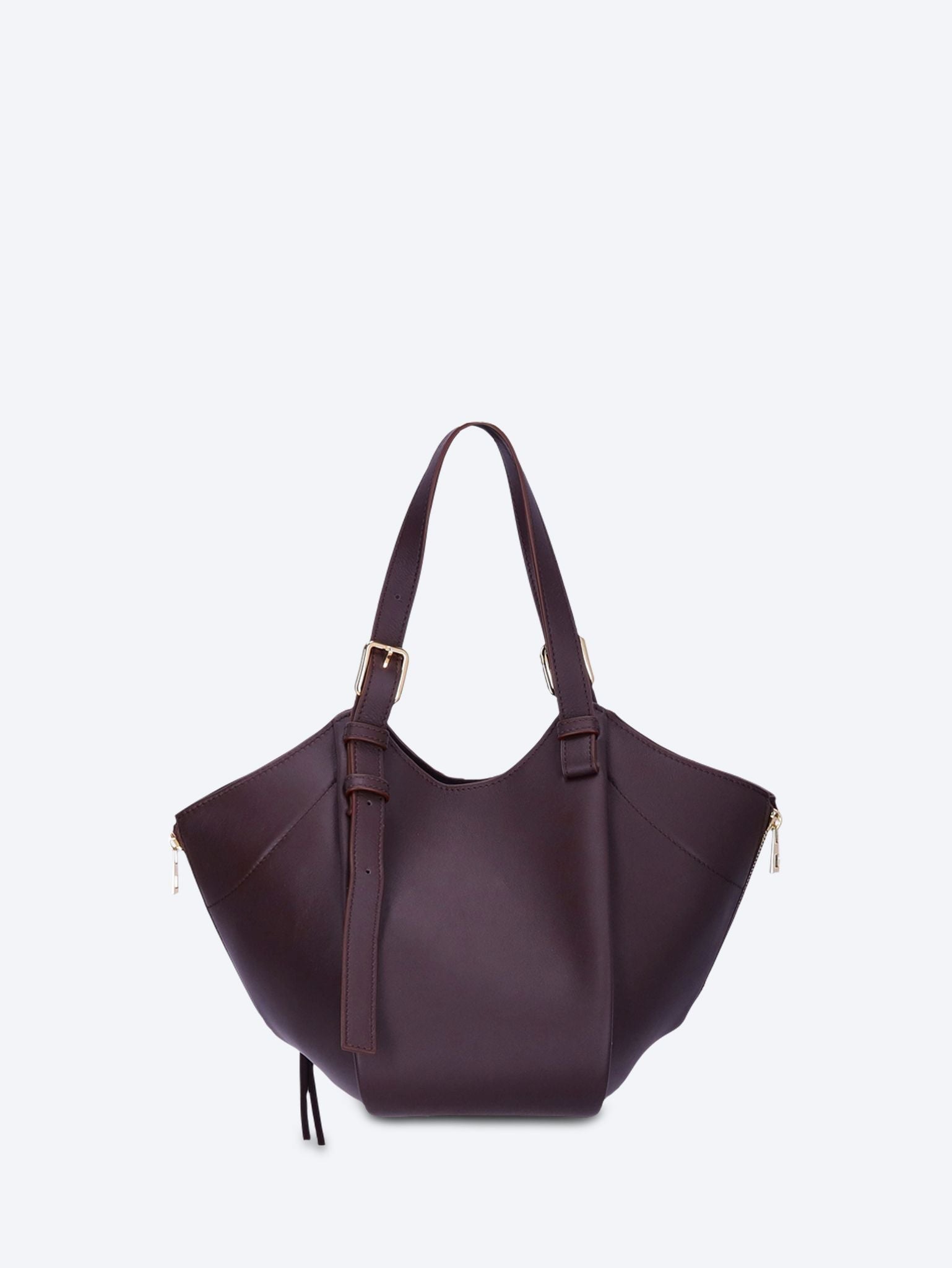 Classic leather hammock flip bag 5