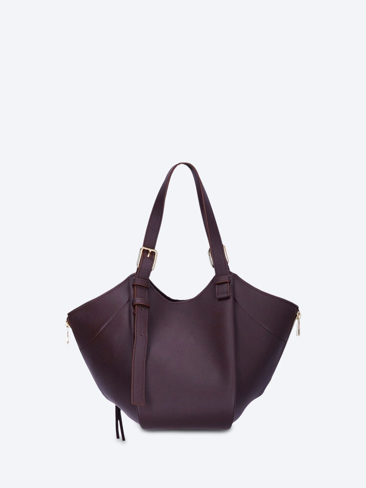 Classic leather hammock flip bag 5