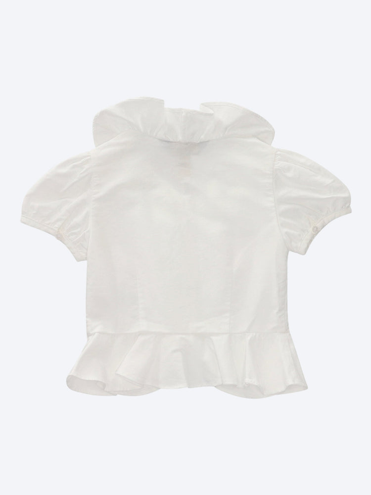 Classic oxford button front shirt 2