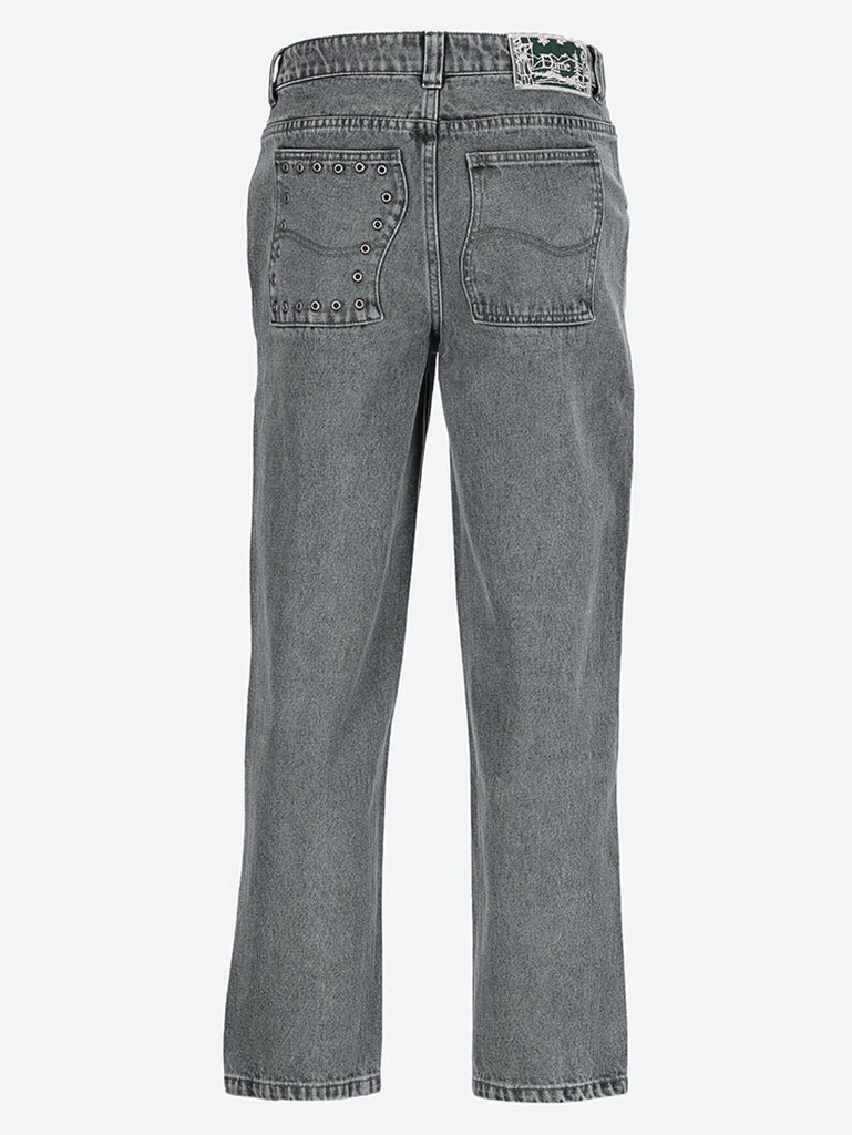 Pantalon en jean détendu classique 3