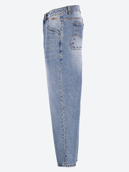 Pantalon en jean détendu classique