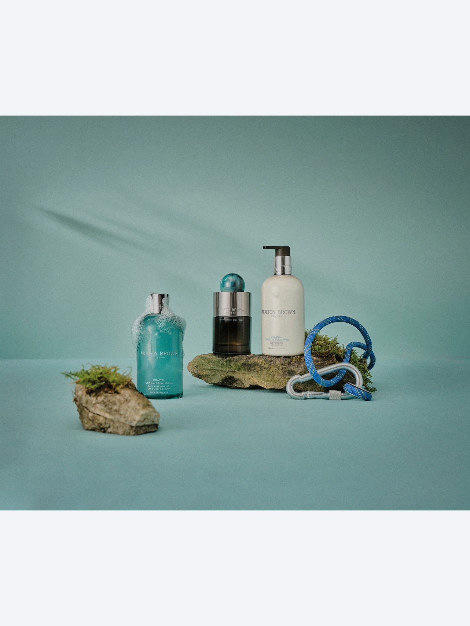 Coastal cypress & sea fennel bath & shower gel 300ml 3