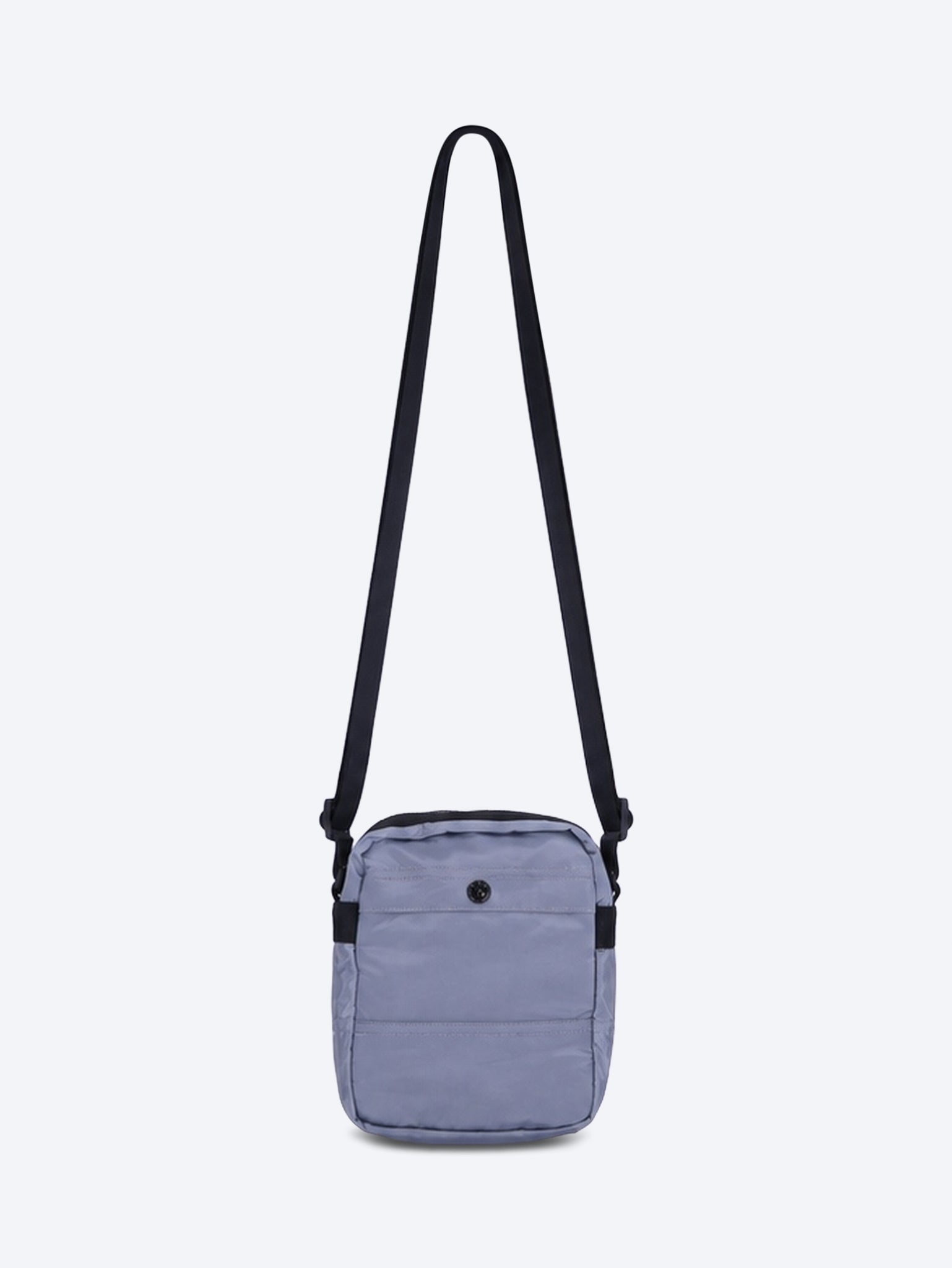 Coated nylon metal cross body bag 4