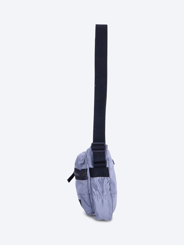 Coated nylon metal cross body bag 3