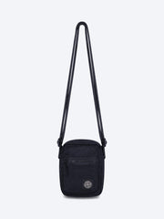 Coated nylon metal cross body bag ref: