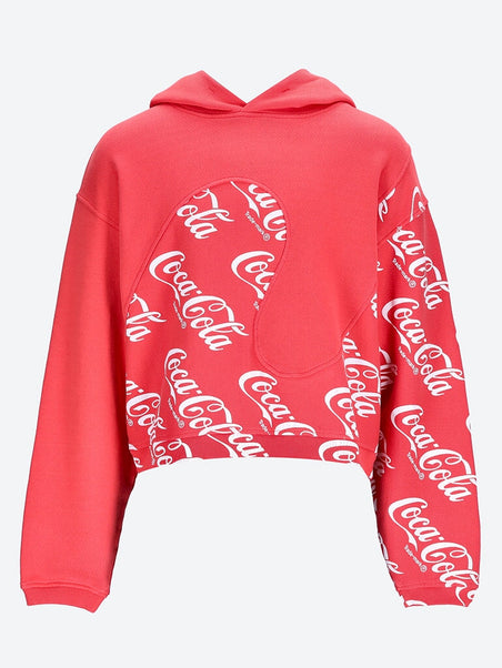 Coca cola swirl hoodie