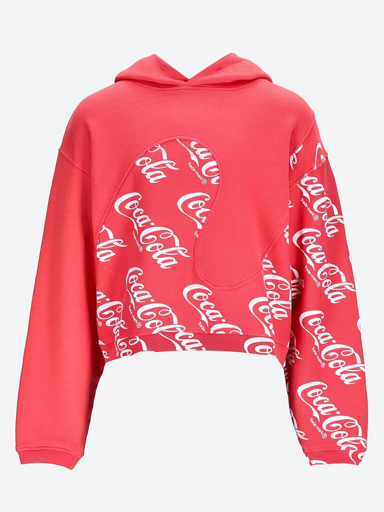 Sweat à capuche tourbillonnant de Coca Cola 1