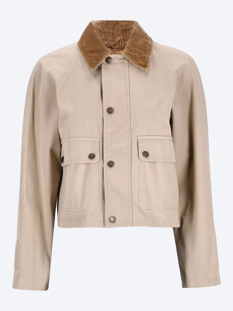 BURBERRY WOMEN-CLOTHING JACKETS Collar jacket BURBERRY WOMEN-CLOTHING JACKETS Collar jacket