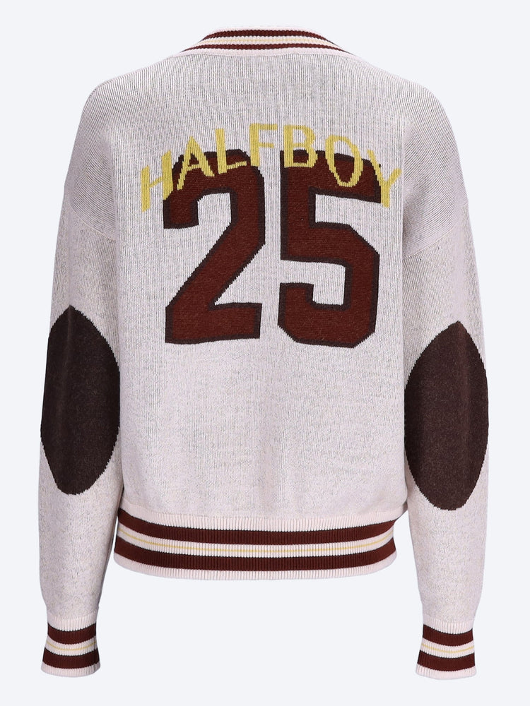 College v-neck sweater 3