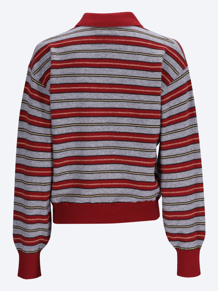 Collegiate stripe polo 3