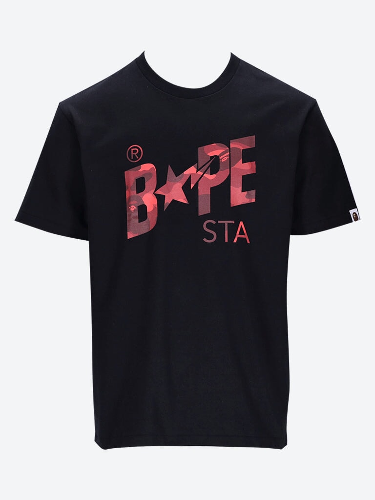 Color camo bape sta logo t-shirt 1
