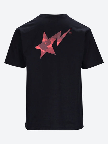 Color camo bape sta logo t-shirt