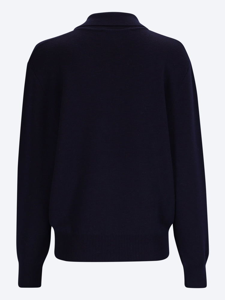 Compact knitted polo 3