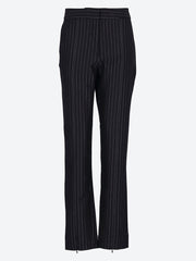 Compact Stripe jersey mid waist pants ref: