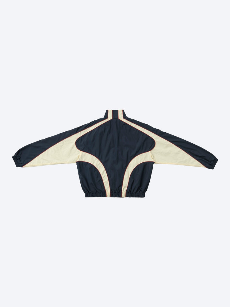 Contrast panel ripstop nylon track top 2