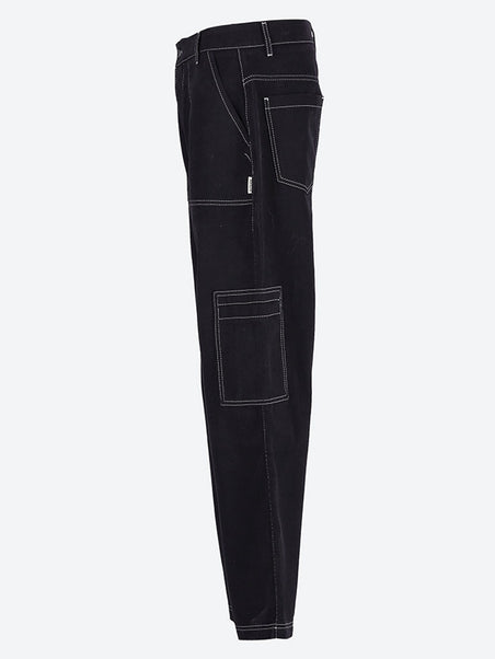 Contrast stitch pant