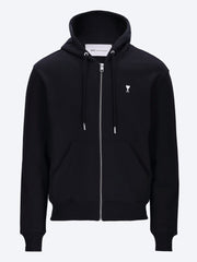 Kontrastfarbener Kapuzenpullover mit Ami-de-Coeur-Motiv ref: