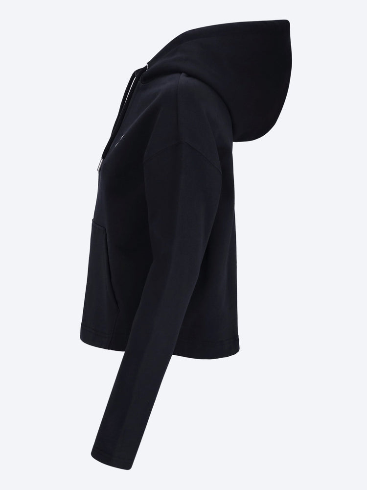 Sweat à capuche ami de coeur contrasté 2