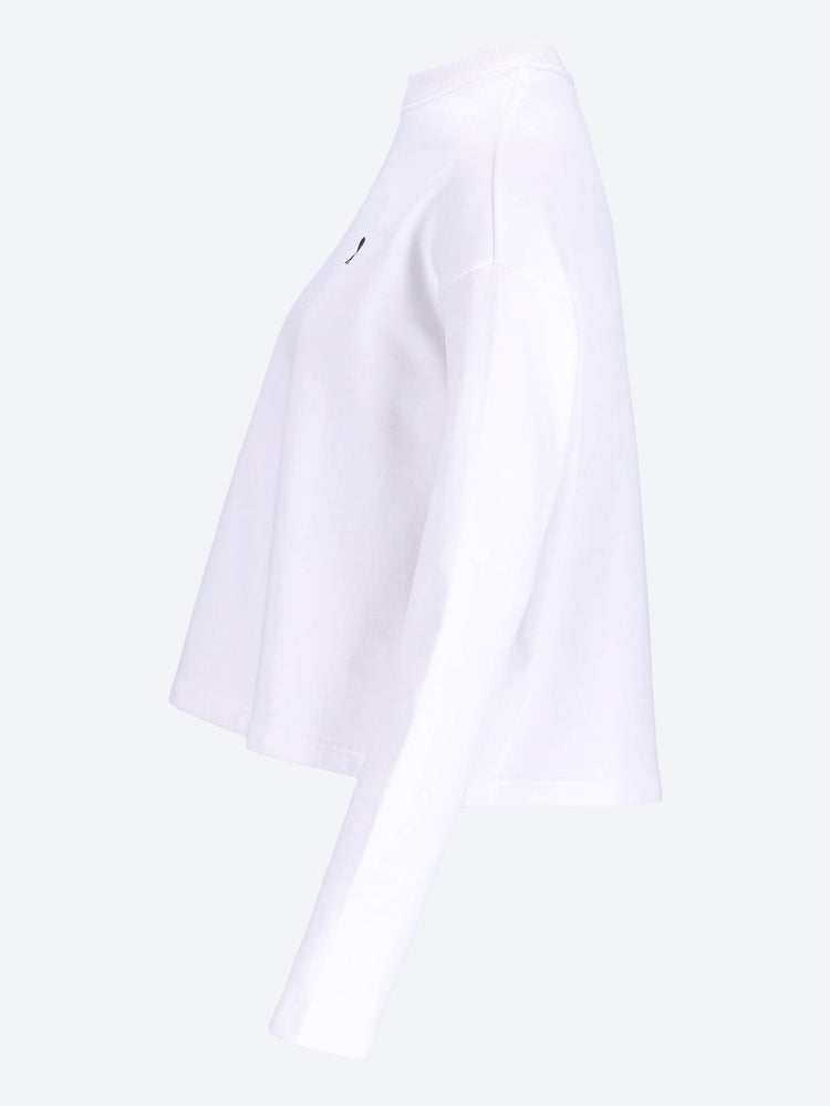 Contrasted ami de coeur sweatshirt 2