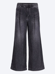 Corduroy-like denim pants ref: