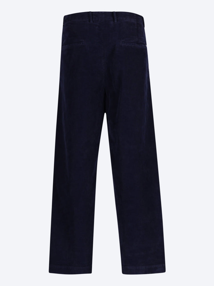 Pantalon ample sans couture en velours côtelé 3