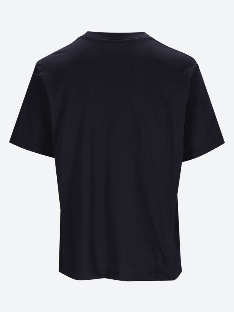 T-shirt de logo décalé d'amiri en coton 2