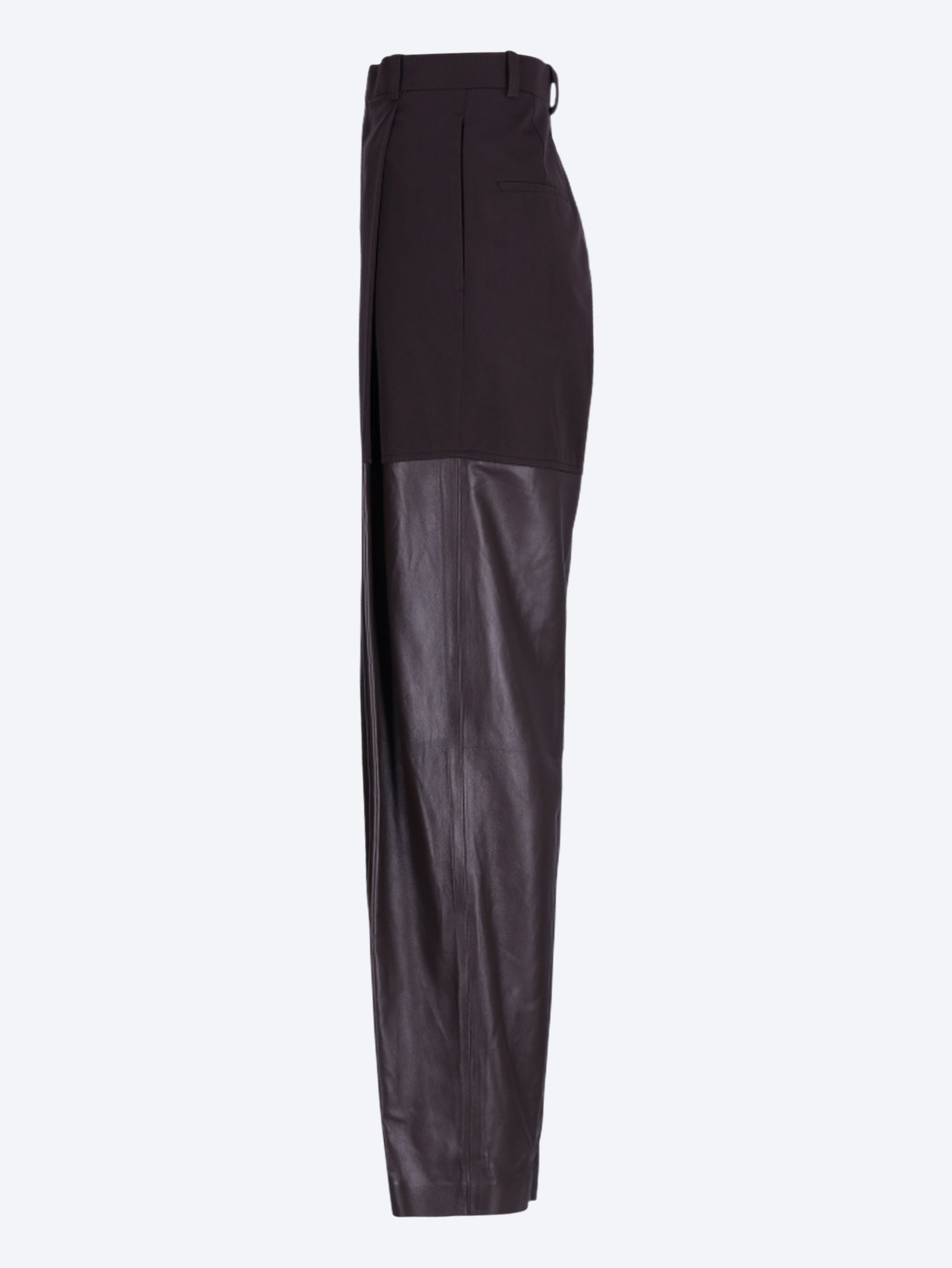 Hose aus Baumwolle und Leder 2