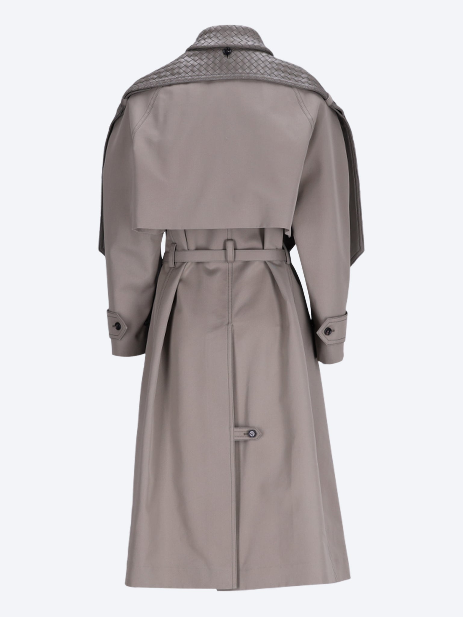 Trenchcoat aus Gabardine aus Baumwolle und Seide 3