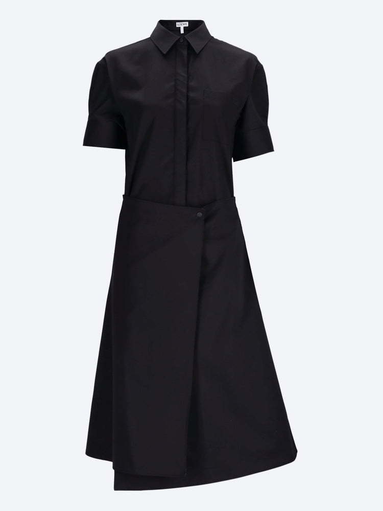 Midikleid aus Baumwolle und Seide 1
