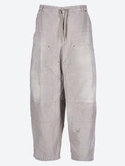 Cotton canvas double knee pants ref: