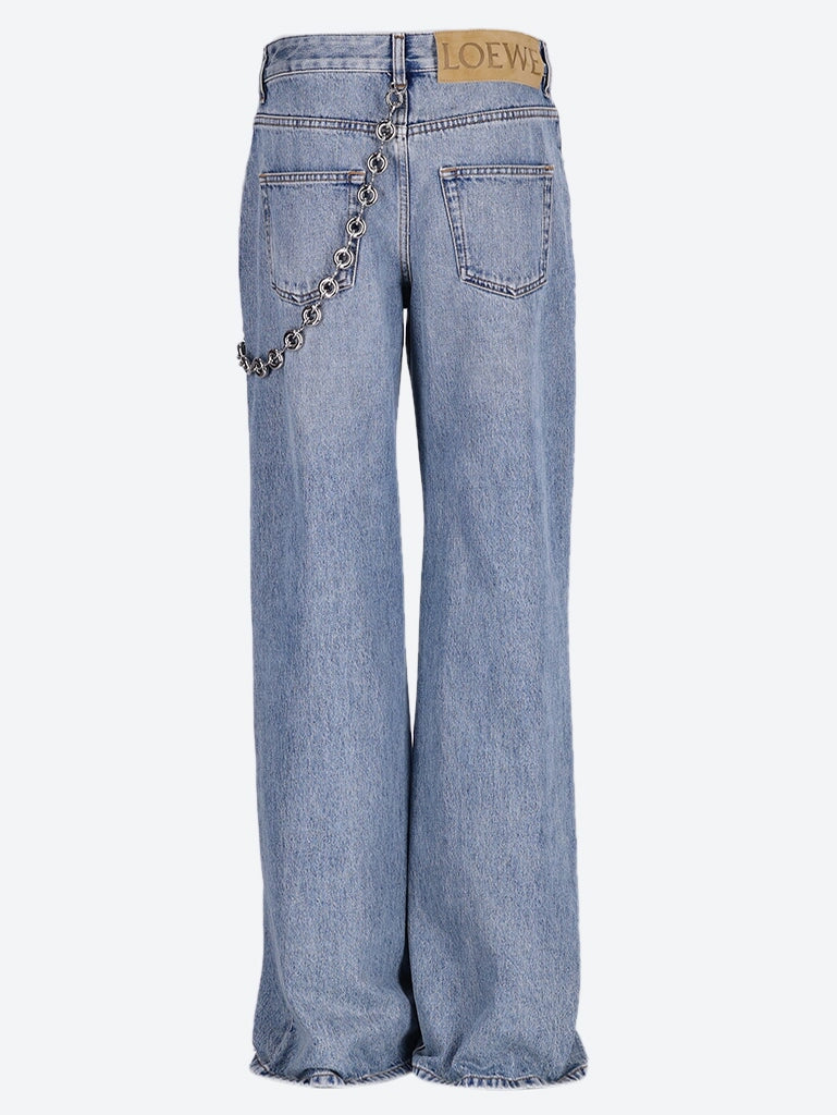 Cotton chain jeans 3