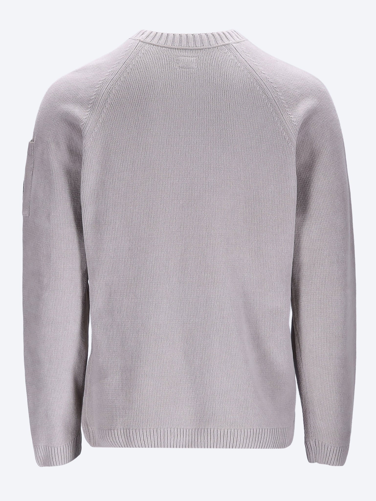 Pull à lentilles ras du cou en chenille de coton 3