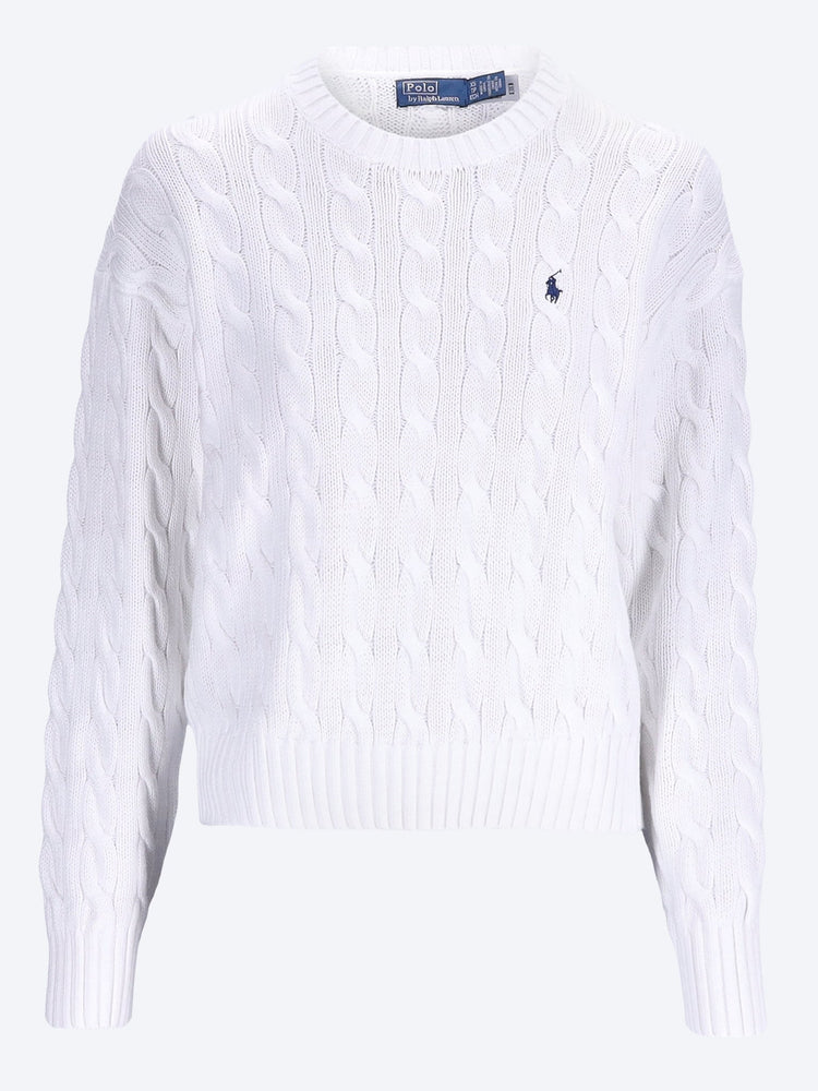 Cotton crewneck sweater 1