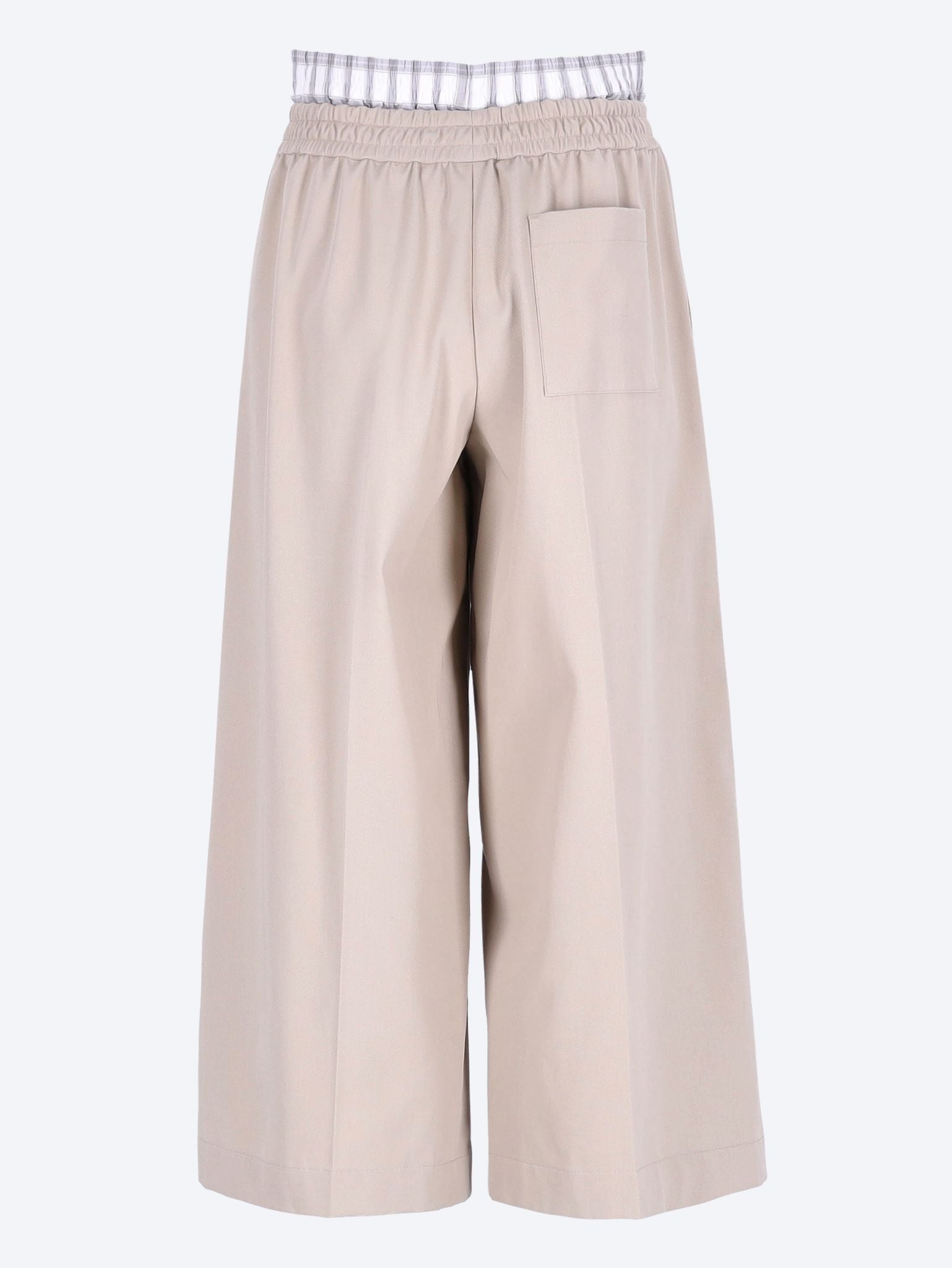 Cotton cropped pants 3