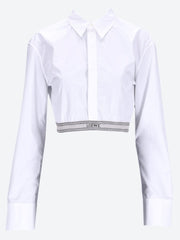 Cotton cropped shirt ref: