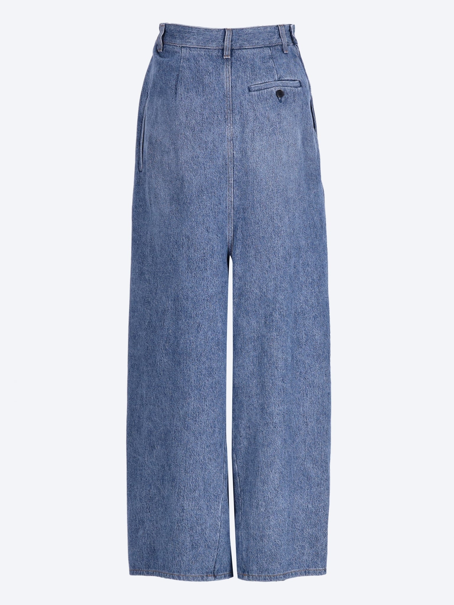 Drapierte Jeans aus Baumwolle 3