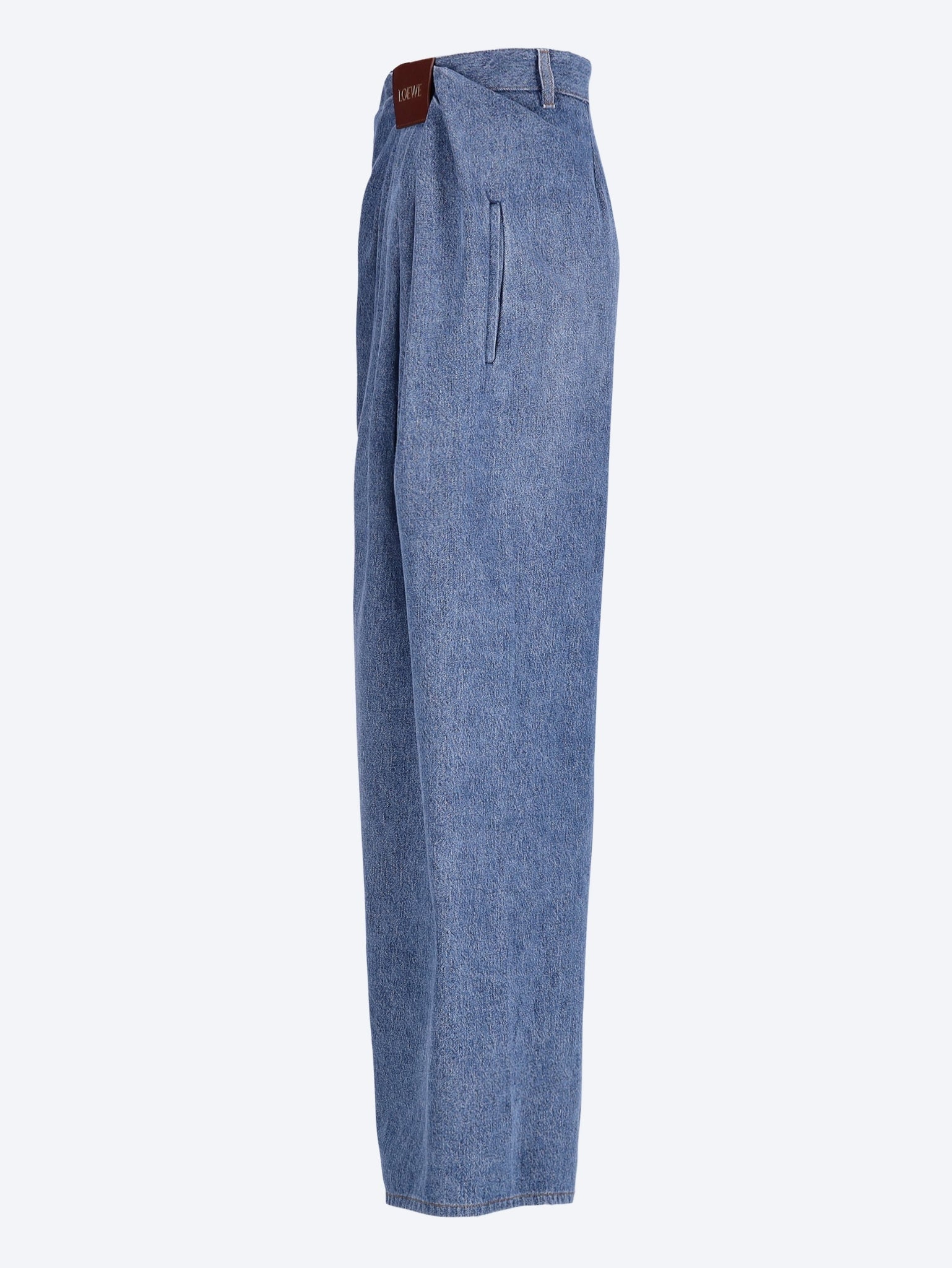 Drapierte Jeans aus Baumwolle 2