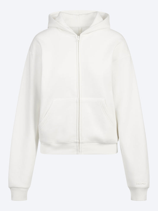  Sweat à capuche zippé classique en molleton de coton FEMME-VÊTEMENTS SWEATS À CAPUCHE SKIMS SMETS