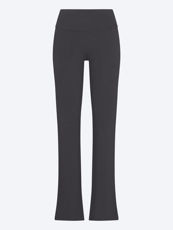 Cotton jersey foldover pants