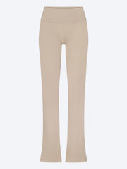Cotton jersey foldover pants ref: