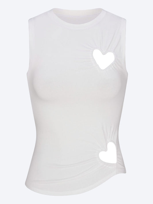  Cotton jersey heart tank WOMEN-CLOTHING TOPS SKIMS SMETS