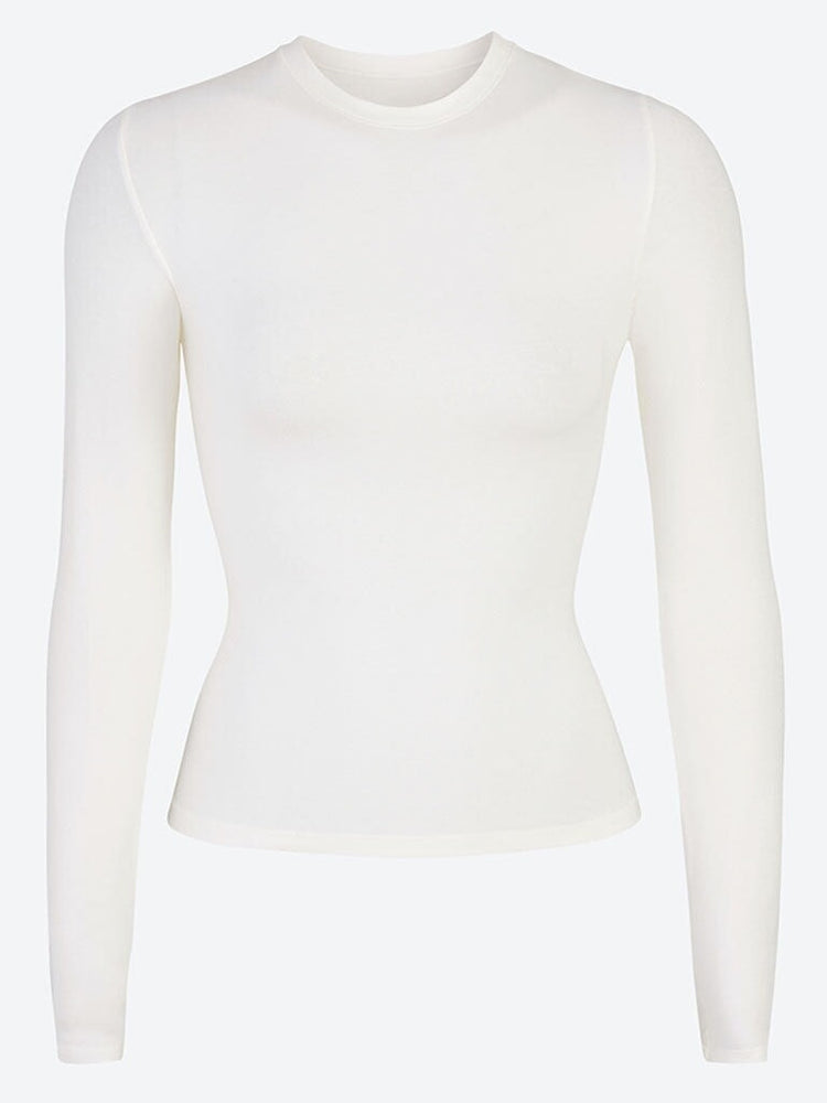 T-shirt manches longues en jersey de coton 1