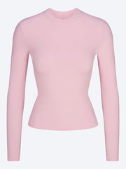 T-shirt manches longues en jersey de coton ref: