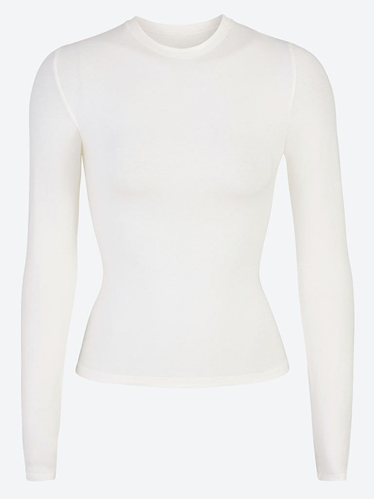 Coton Jersey Long Sleeve T-Shirt  1